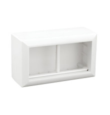 Коробка 2 модуля Ecoplast для открытой проводки 72944-1