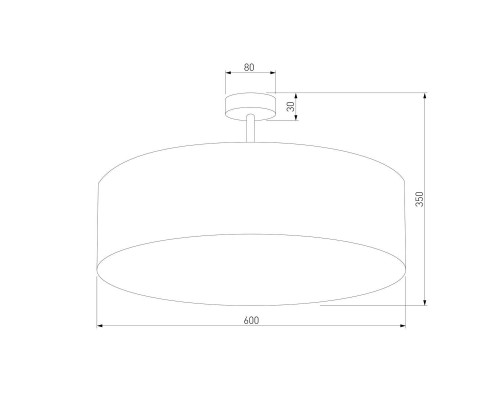 Потолочный светильник TK Lighting 6248 Rondo Linen Потолочный светильник TK Lighting 6248 Rondo Linen