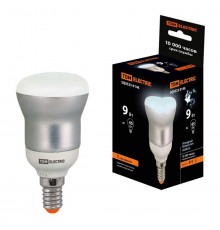 Лампа энергосберегающая TDM Electric Е14 9W 4000K белая SQ0323-0146