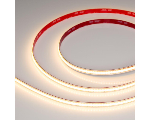 Светодиодная лента Arlight 10W/m 480Led/m CSP теплый белый 5M COB-X480-10mm 24V Warm2700 044197