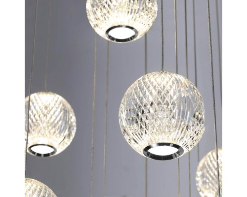 Подвесная светодиодная люстра Odeon Light Crystal 5007/120L Подвесная светодиодная люстра Odeon Light Crystal 5007/120L