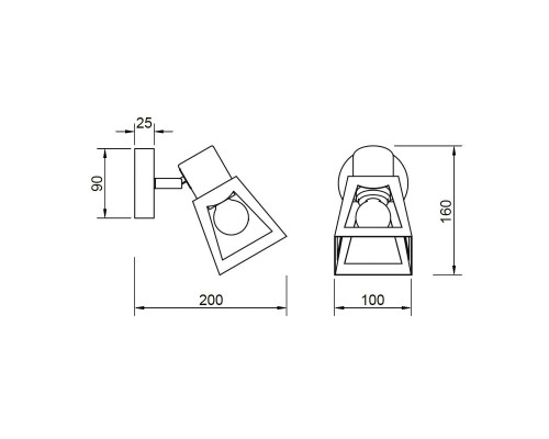 Спот Vele Luce Carisma VL6462W01