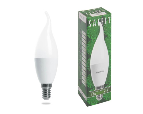 Лампа светодиодная Saffit E14 15W 6400K матовая SBC3715 55208 Лампа светодиодная Saffit E14 15W 6400K матовая SBC3715 55208