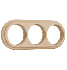 Рамка Werkel Legend на 3 поста светлый бук W0035224 4690389166587