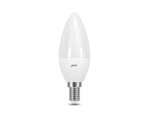 Лампа светодиодная диммируемая Gauss E14 7W 6500K матовая 103101307-D Лампа светодиодная диммируемая Gauss E14 7W 6500K матовая 103101307-D