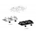Корпус светильника Ambrella light DIY Spot C7906