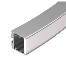 Профиль Arlight SL-ARC-3535-D1500-W90 SILVER (1180мм, дуга 1 из 4) 026598