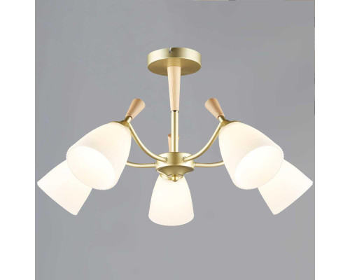 Люстра Reluce 38960-0.3-05 GD+WOOD