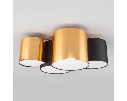 Потолочный светильник TK Lighting 3446 Mona Black/Gold Потолочный светильник TK Lighting 3446 Mona Black/Gold