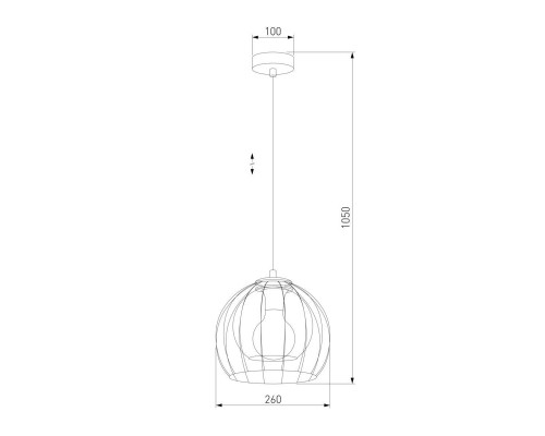 Подвесной светильник TK Lighting 3154 Universo Black