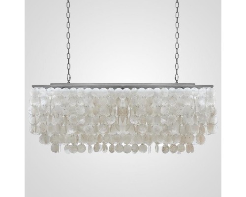 Подвесная люстра Imperium Loft Rectangle Shell Chandelier 2 Cascades 75535-22