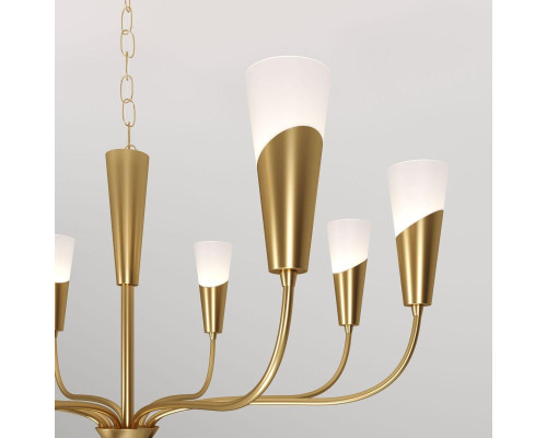 Подвесная люстра Eurosvet Rhyton 60167/8 латунь