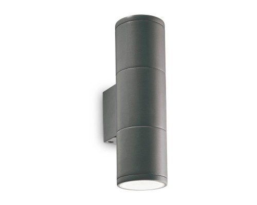 Уличный настенный светильник Ideal Lux Gun AP2 Small Antracite 236841