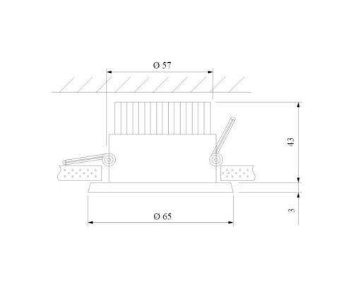 Встраиваемый светодиодный светильник Elektrostandard 25024/Led a056775