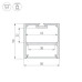 Профиль Arlight SL-Line-5050-3000 Black 036255