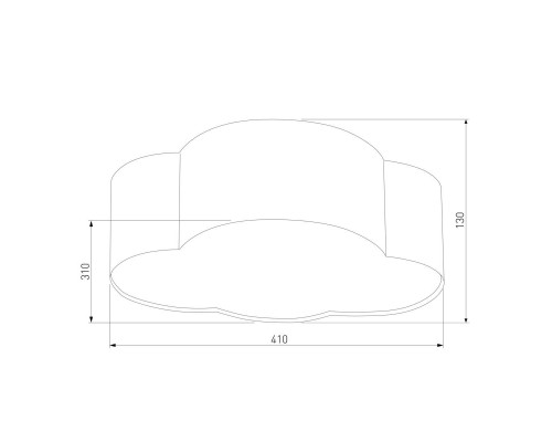 Потолочный светильник TK Lighting 4228 Cloud Потолочный светильник TK Lighting 4228 Cloud