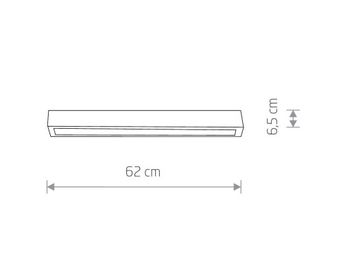 Потолочный светильник Nowodvorski Straight Ceiling Led S 7552