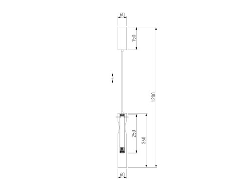 Подвесной светодиодный светильник Eurosvet Swan 50254/1 Led графит Подвесной светодиодный светильник Eurosvet Swan 50254/1 Led графит