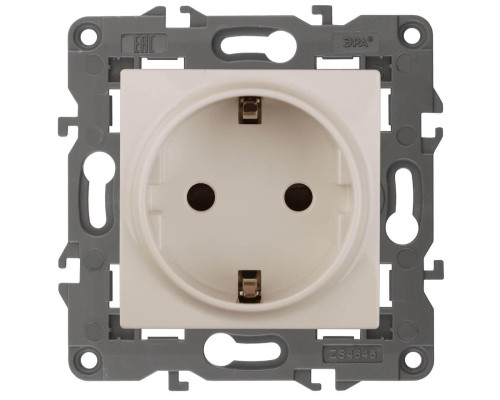 Розетка ЭРА Elegance 2P E Schuko 16A 250V 14-2101-02 Б0034265 Розетка ЭРА Elegance 2P E Schuko 16A 250V 14-2101-02 Б0034265
