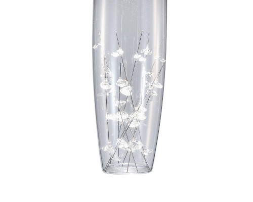 Подвесной светодиодный светильник Indigo Tesoro 11063/1P Clear V000138L Подвесной светодиодный светильник Indigo Tesoro 11063/1P Clear V000138L