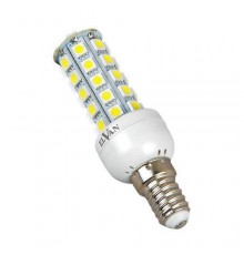 Лампа светодиодная Elvan E14 9W 3000K прозрачная E27-9W-3000К-40LED