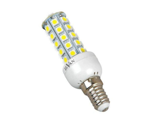 Лампа светодиодная Elvan E14 9W 3000K прозрачная E27-9W-3000К-40LED Лампа светодиодная Elvan E14 9W 3000K прозрачная E27-9W-3000К-40LED