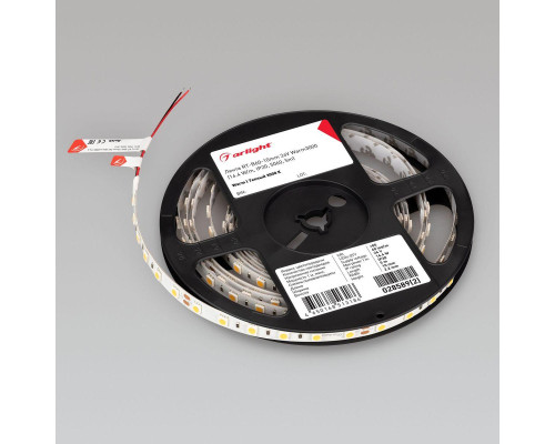 Светодиодная лента Arlight 4W/m 60Led/m 5060SMD теплый белый 5M RT-B60-10mm 24V Warm3000 028589(3) Светодиодная лента Arlight 4W/m 60Led/m 5060SMD теплый белый 5M RT-B60-10mm 24V Warm3000 028589(3)