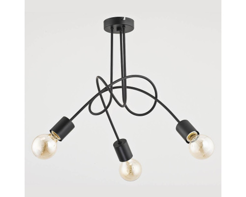 Потолочная люстра Adilux Tango Black 23173 Потолочная люстра Adilux Tango Black 23173