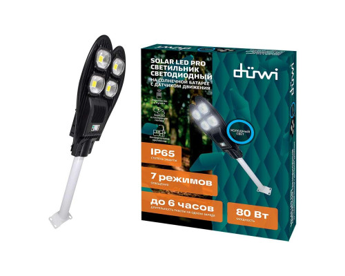 Уличный светодиодный светильник Duwi SOLAR LED PRO 24293 6 Уличный светодиодный светильник Duwi SOLAR LED PRO 24293 6