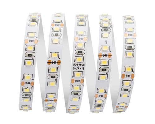 Светодиодная лента Apeyron 9,6W/m 120Led/m 3528SMD дневной белый 5M 00-143 Светодиодная лента Apeyron 9,6W/m 120Led/m 3528SMD дневной белый 5M 00-143