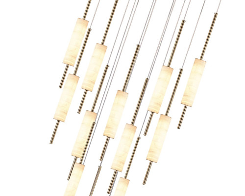 Подвесная светодиодная люстра Kink Light Элиас 07527-15A,36