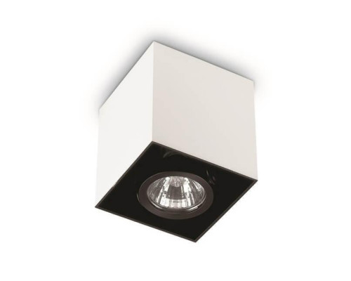 Потолочный светильник Ideal Lux Mood Pl1 D09 Square Bianco 140902 Потолочный светильник Ideal Lux Mood Pl1 D09 Square Bianco 140902