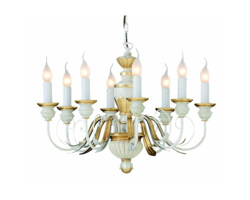 Подвесная люстра Ideal Lux Firenze Sp8 Bianco Antico 012872 Подвесная люстра Ideal Lux Firenze Sp8 Bianco Antico 012872