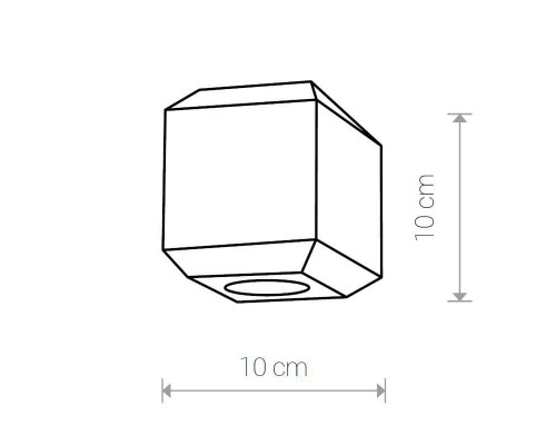 Плафон Nowodvorski Cameleon Geometric B 8425
