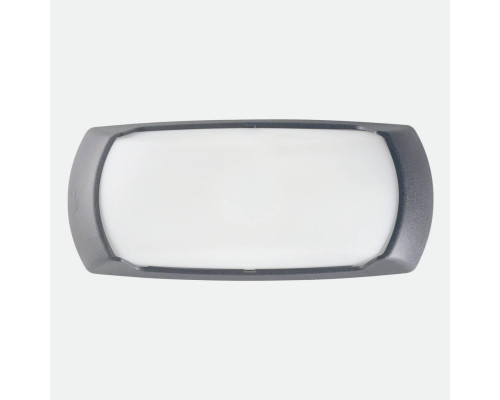 Уличный настенный светильник Ideal Lux Francy-2 AP1 Grigio 123769 Уличный настенный светильник Ideal Lux Francy-2 AP1 Grigio 123769