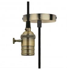 Подвесной светильник Uniel DLC-V-S24K/E27 TS/1M/BL Bronze UL-00004500