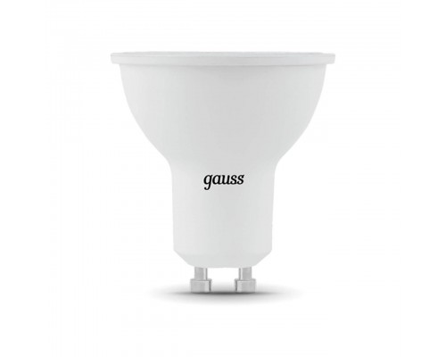 Лампа светодиодная Gauss GU10 5W 6500K матовая 101506305