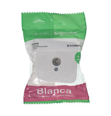 ТВ-розетка Systeme Electric Blanca белая BLNTA000011