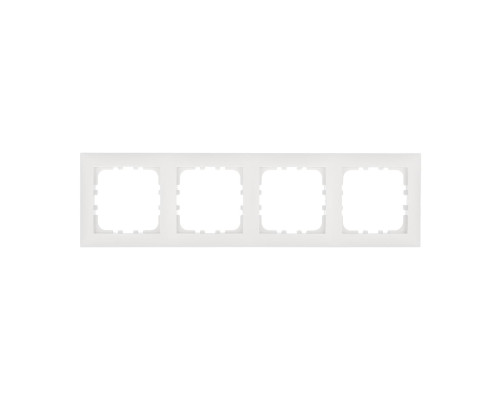 Рамка LK Studio 4-постовая (белый) LK60 864404-1 Рамка LK Studio 4-постовая (белый) LK60 864404-1