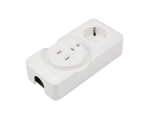 Розетка РШ/Евро двойная для электрической плиты 32 А/16 A, 250 В, 2Р+РЕ (ОУ) белая REXANT 11-8982 Розетка РШ/Евро двойная для электрической плиты 32 А/16 A, 250 В, 2Р+РЕ (ОУ) белая REXANT 11-8982