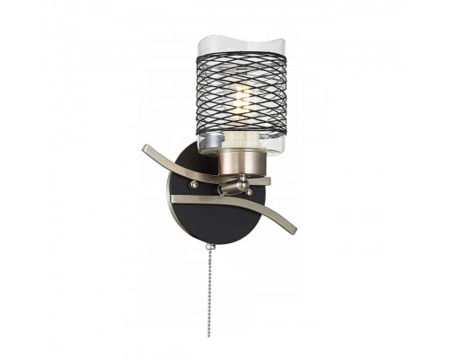 Бра IMEX MD.78272-1-W CH+BK Бра IMEX MD.78272-1-W CH+BK