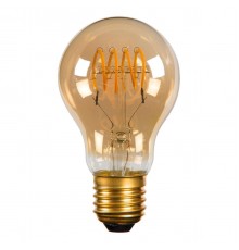 Лампа светодиодная диммируемая Lucide E27 5W 2200K янтарная 49042/05/62