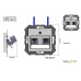 Розетка RJ45/RJ11 Liregus Epsilon черный матовый 29-237
