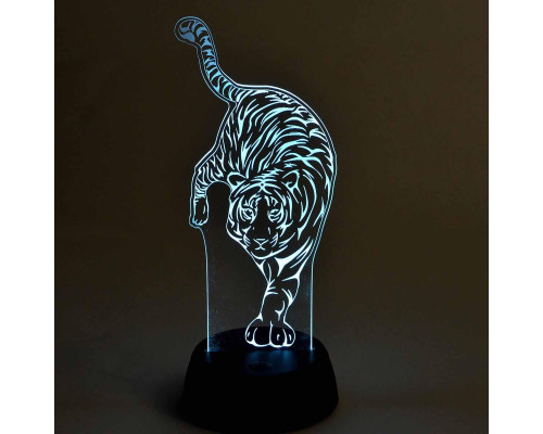 Светодиодная фигура Uniel ULI-M506 RGB/3AA Tiger/Black UL-00008401