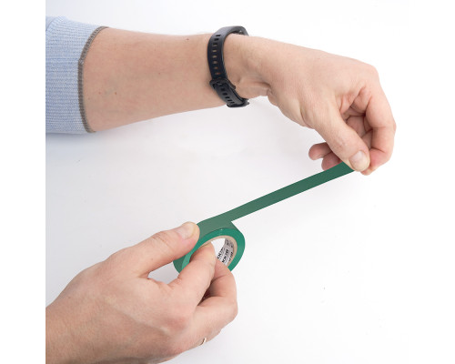 Изоляционная лента STEKKER INTP01315-10 0,13*15 мм. 10 м. зеленая