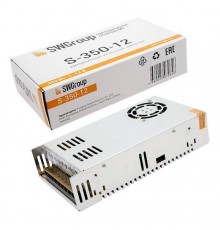 Блок питания SWG 12V 350W IP20 30A S-350-12 000124