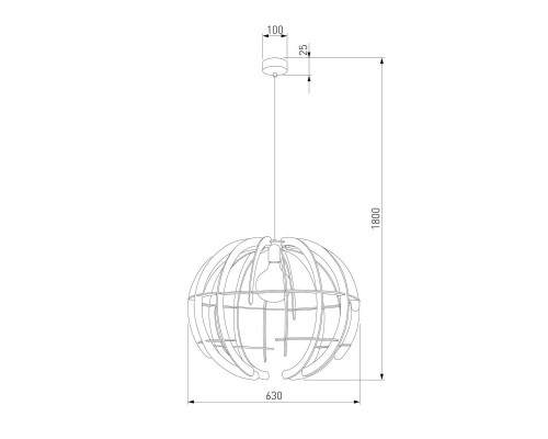 Подвесной светильник TK Lighting 6886 Venus Подвесной светильник TK Lighting 6886 Venus