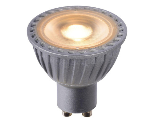 Лампа светодиодная диммируемая Lucide GU10 5W 2200-3000K серая 49009/05/36