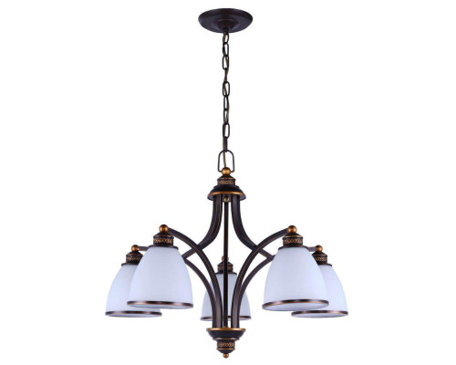Подвесная люстра Arte Lamp Bonito A9518LM-5BA Подвесная люстра Arte Lamp Bonito A9518LM-5BA