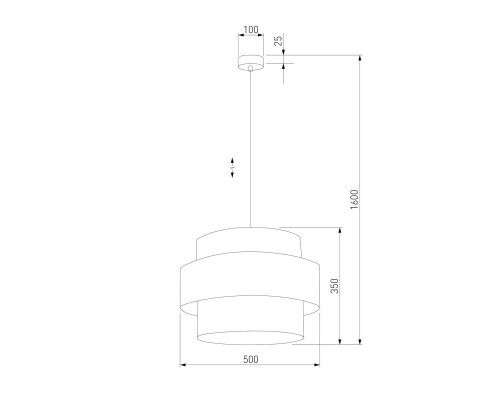 Подвесной светильник TK Lighting 5095 Calisto White Подвесной светильник TK Lighting 5095 Calisto White